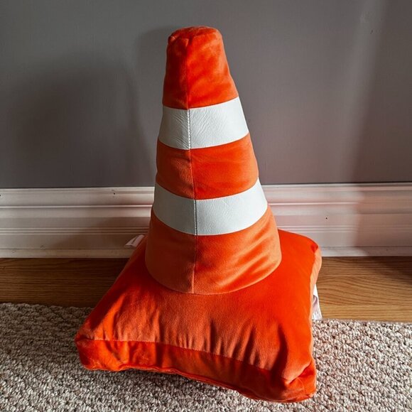 Kids Construction Pylon Decor Accent Pillow Orange Real Simple - Picture 3 of 8